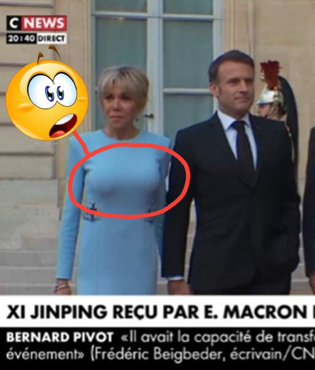 🔴 BRIGITTE a sorti le rembourrage XXL pour la venue de #XiJinping...

🤣🤣🤣
#Macron #brigittegate