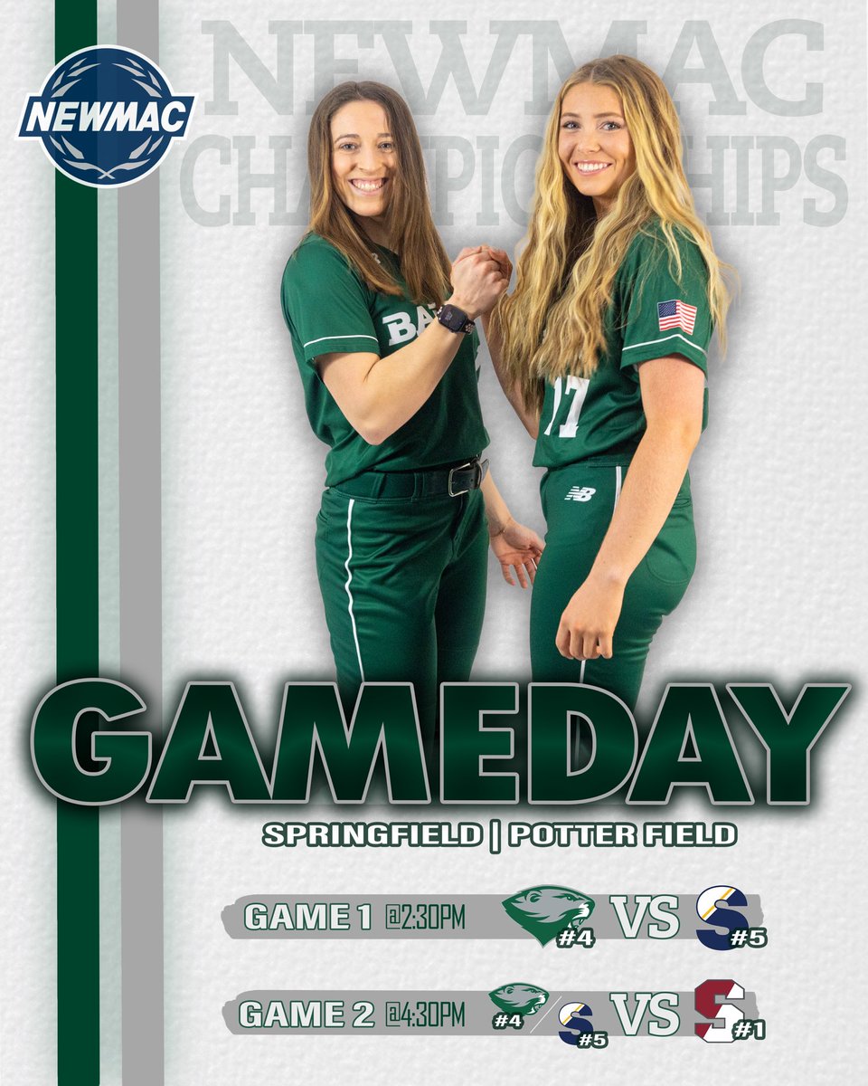 Beavers are ready to get it goin’🦫🥎

Tune as the beavers face Smith (#5) in their first game of the Newmac Championships!!

#GoBabo #StrictlyBusiness #NEWMACChampionships