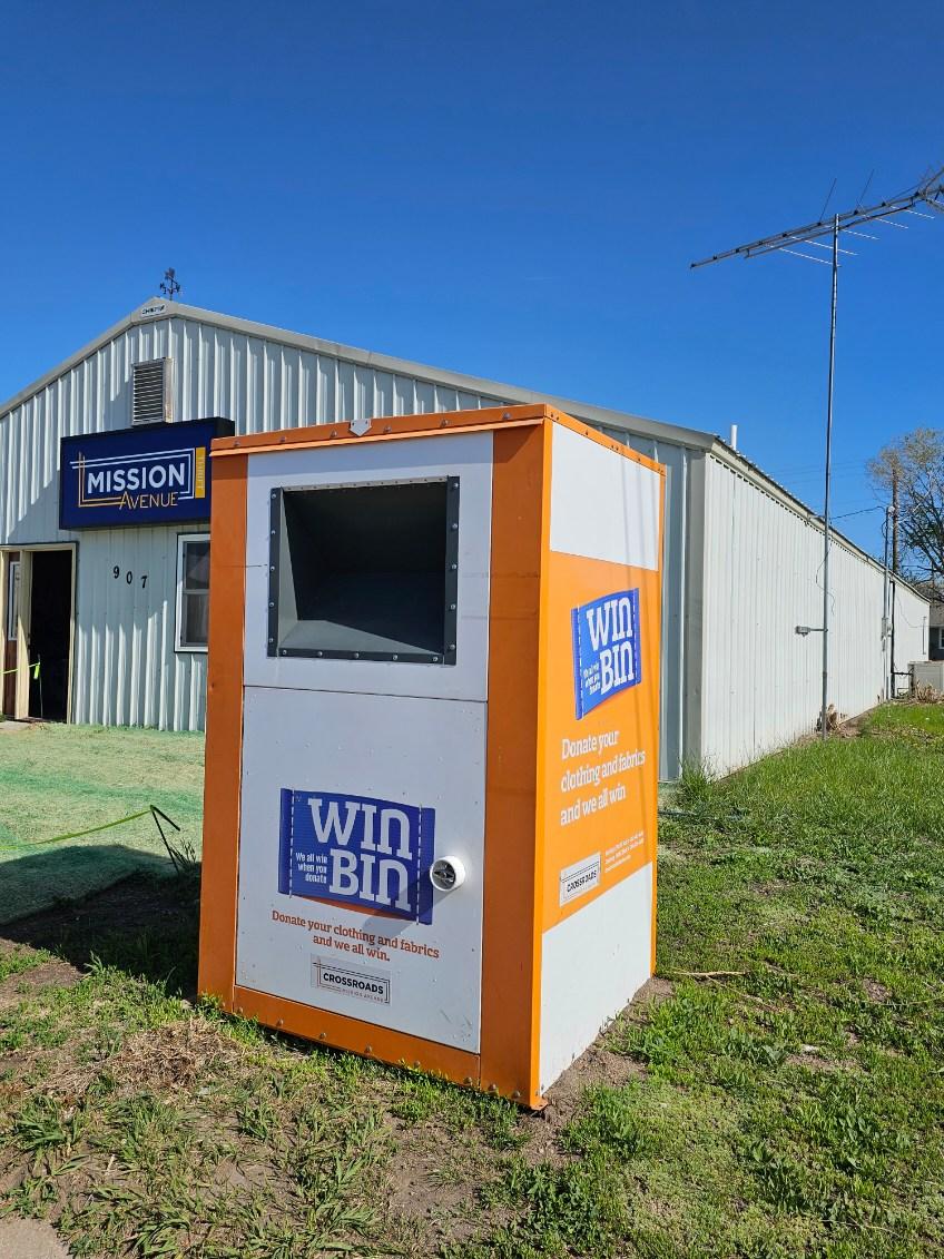 LEXINGTON - Now YOU can recycle with Crossroads Mission Avenue! There is NOW a Win Bin located at our Mission Avenue Thrift Store at 907 W 8th St in Lexington! crossroadsmission.com/recycling-at-c… #MissionAvenueThrift #WinBin #Thriftstore #LexingtonNE