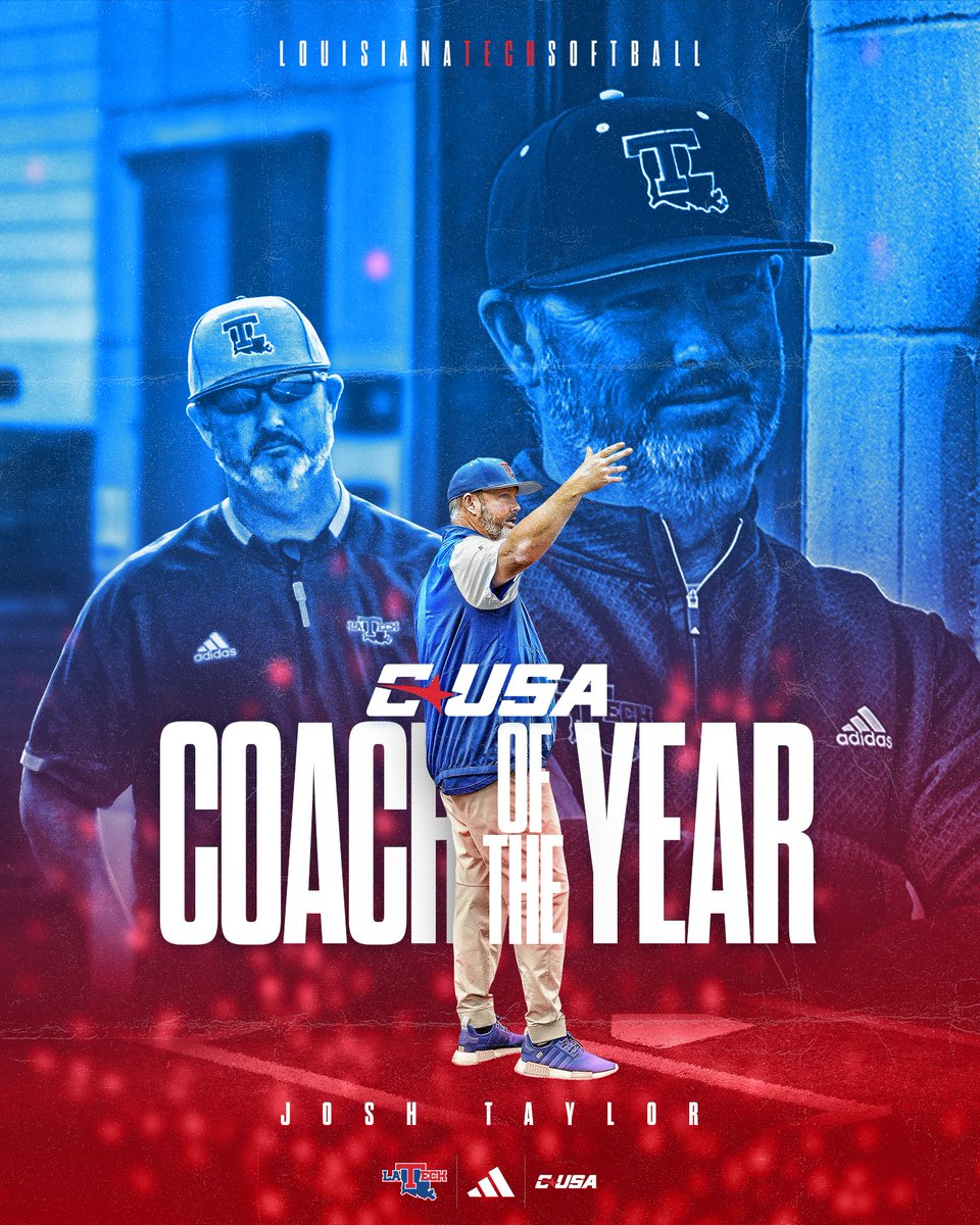 Bringing home the hardware Congratulations to Josh Taylor for being named @ConferenceUSA Coach of the Year. 🗞️ bit.ly/3JPDoyr