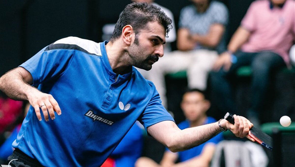 #Iranian #TableTennis player Noshad Alamiyan has secured a spot in the Round of 16 at the World Table Tennis (WTT) Saudi Smash 2024. He defeated #China’s Jingkun Liang in a thrilling match with a score of 3-2. Read more here: newspaper.irandaily.ir/7551/6/8677