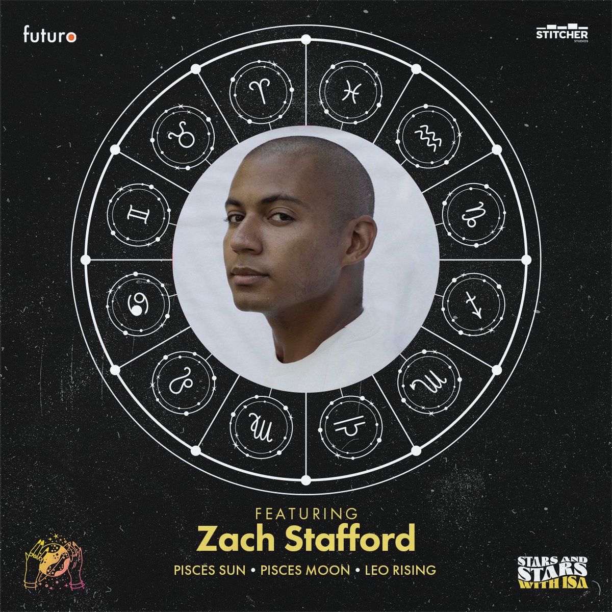 Episode 8 of #StarsandStarswithIsa is out! 💫 @ZachStafford is a journalist, podcast host and producer whose wide-ranging work explores pop-culture, queer joy and loss, and police brutality among other issues. Today, Zach is co-creator and co-host of 'Vibe Check.' 🧵1/2