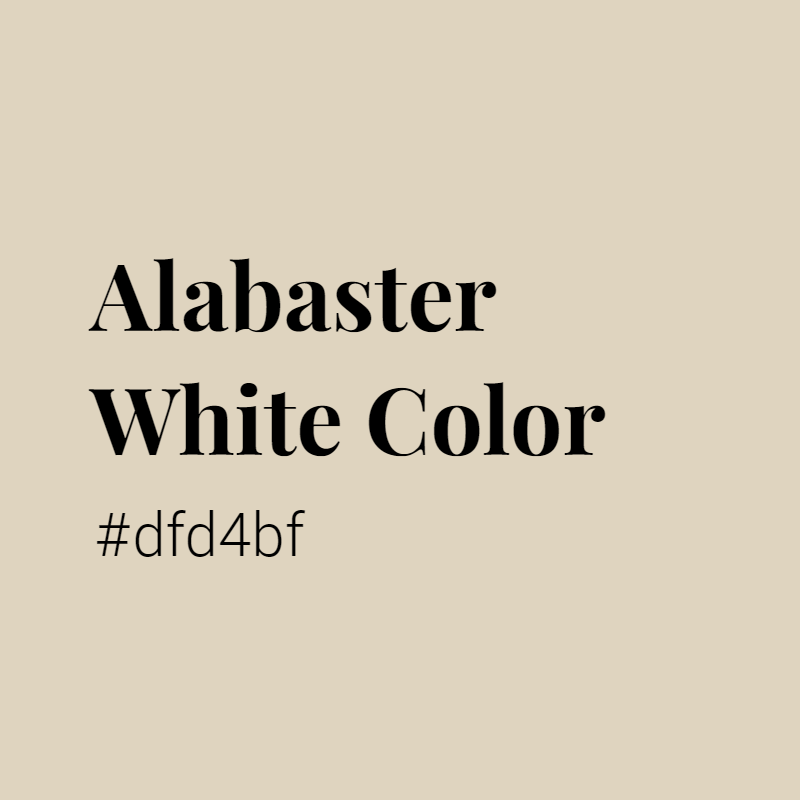 Alabaster White color #dfd4bf A Cool Color with Yellow hue! 
 Tag your work with #crispedge 
 crispedge.com/color/dfd4bf/ 
 #CoolColor #CoolYellowColor #Yellow #Yellowcolor #AlabasterWhite #Alabaster #White #color #colorful #colorlove #colorname #colorinspiration