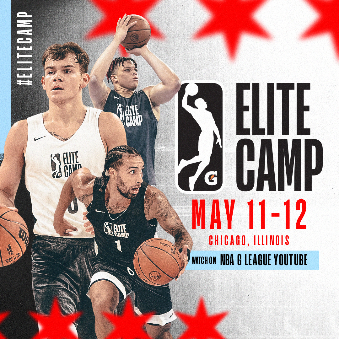 The ultimate job interview! 44 prospects are headed to Chicago to take place in #GLeagueEliteCamp as they aim to earn a spot in the 2024 NBA Draft Combine. Who is the next Elite Camp star to make their mark in the NBA? Check out the list of players. 📲: gleague.nba.com/news/2024-g-le…