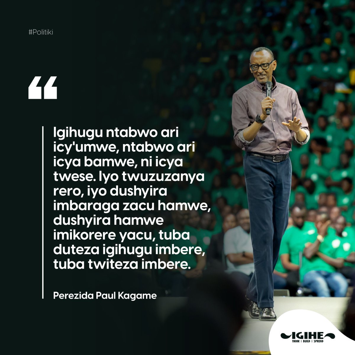 RwandaYouthVol1's tweet image. urubyiruko rw'Abakorerabushake dushimiye bikomeye impanuro twahawe numukuru w'igihugu HE #PaulKagame Aho uyu munsi twizihizaga imyaka 10 dutangiye kwitangira igihugu.

Impanuro mwaduhaye tuzazikurikiza mubyeyi 👏🏾 

@RwandaLocalGov
