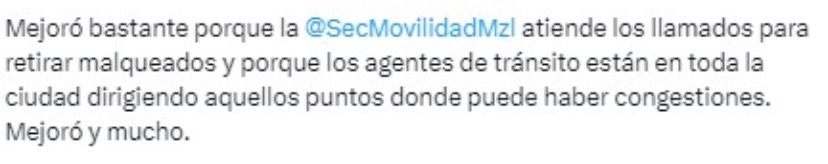 SecMovilidadMzl's tweet photo. ¡Manizaleños, gracias por reconocer y valorar la labor de nuestras autoridades de tránsito en las calles!🙌 Con su apoyo, trabajamos en equipo y así mantenemos el rumbo hacia una ciudad más #ordenada, #fluida, #segura y #amigable. https://t.co/CPO8E8IJk8