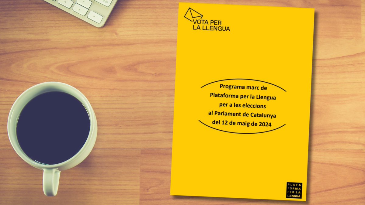 #Debat3Cat | Plataforma per la Llengua reclamem fermesa en la defensa de la llengua. 

Ajuda'ns a situar el català al centre del debat públic: piula amb #VotaPerLaLlengua i reivindica els drets lingüístics als programes electorals!

Més a votaperlallengua.cat! 🗳