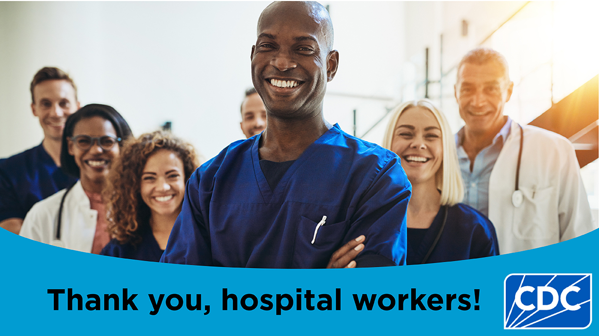 During #NationalHospitalWeek, help us recognize all the hospitals & healthcare workers who protect our communities, keep patients safe, & combat #AntimicrobialResistance (AR). Find out more about actions healthcare providers can take to fight AR: bit.ly/4bYKu0z