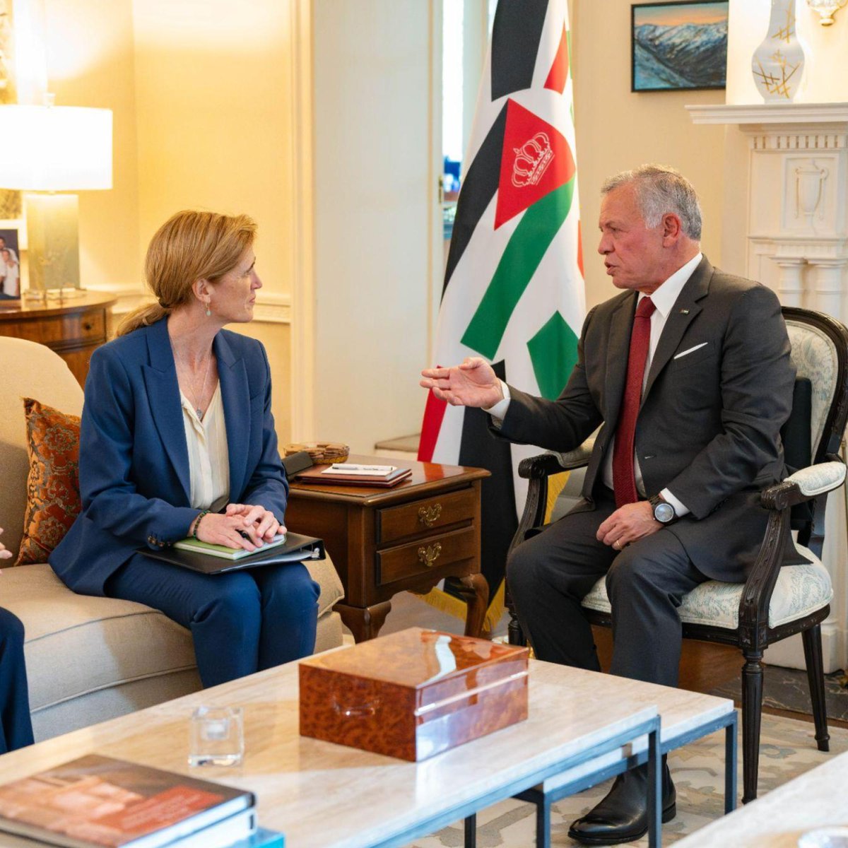 Discussed with His Majesty @KingAbdullahII yesterday our shared commitment to addressing the dire humanitarian crisis in Gaza, the urgent need for a ceasefire, and the catastrophic risks that a military operation in Rafah poses.