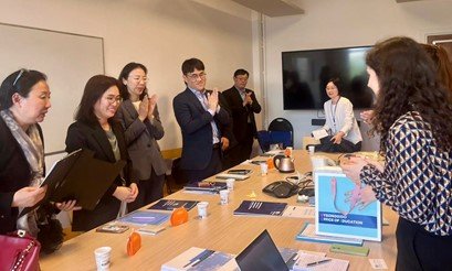 🇫🇷🇰🇷 Rencontre entre le Gyeonggido Office of Education de Corée du Sud et la @CNFUnesco en préparation du prochain Forum international sur les Futurs de l’éducation qui aura lieu le 2 décembre 2024 dans la province du Gyeonggido.