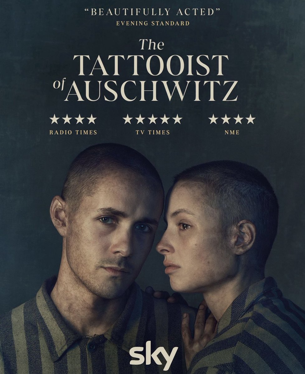 This was an interesting watch. A story of love, bravery, hope & courage. 

Absolutely shocking what occurred during this period 🥲 seems like an understatement. Just so sad 😞 
#TheTattooistofAuschwitz @skytv