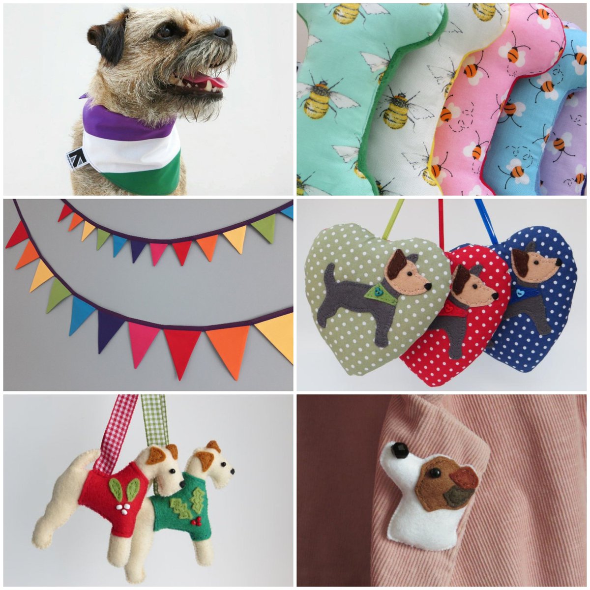 Had a bad day? Don't 'terrier' self-up about it - visit @misheleneous on @etsy to find #handmade products for you, your home & your pooch! Go on... treat yourself - you're woof it! Shop now: etsy.com/uk/shop/MisHel… #thepetsbiz #dogs #gifts