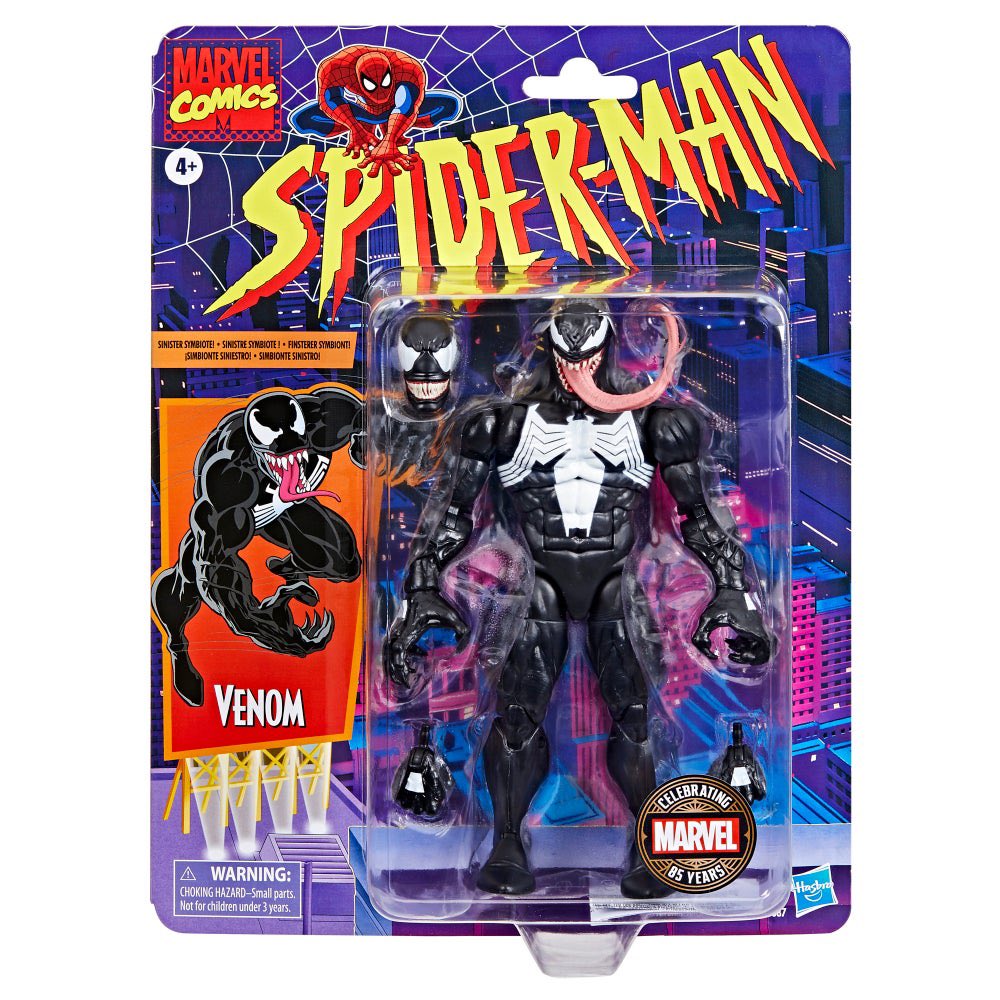 Retro Carded Venom: Yay! 😃 
Walmart Exclusive: Boo! 😒 

#MarvelLegends #Hasbro
#Venom #SpiderMan
#ToyCollector