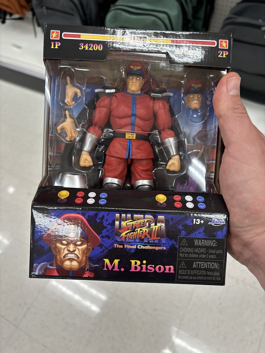 I have an extra M.Bison if anyone’s interested @preterniadotcom @RCincgaming @phils93 @Ode2Ash @fam_kindom @bronxx1578 @PopCultureJunk2 #CollectorsHelpingCollectors