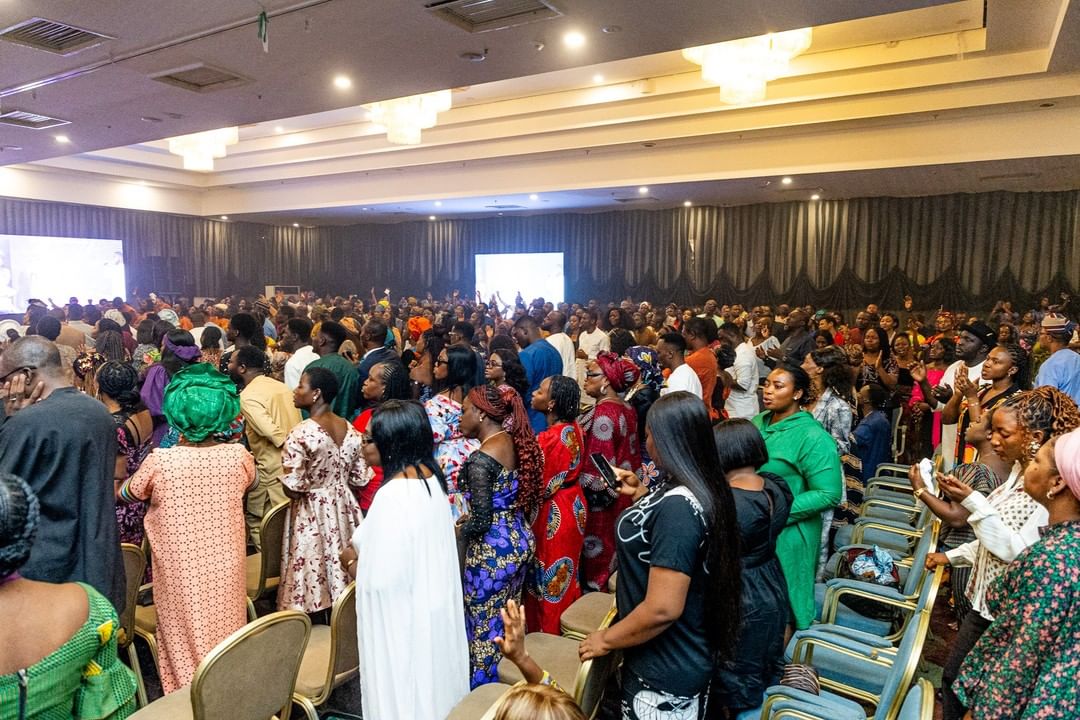 Sunday service @tcnabuja packed into the overflow. We thank God for 3 years of his faithfulness. He proved himself to be a covenant keeping God.
