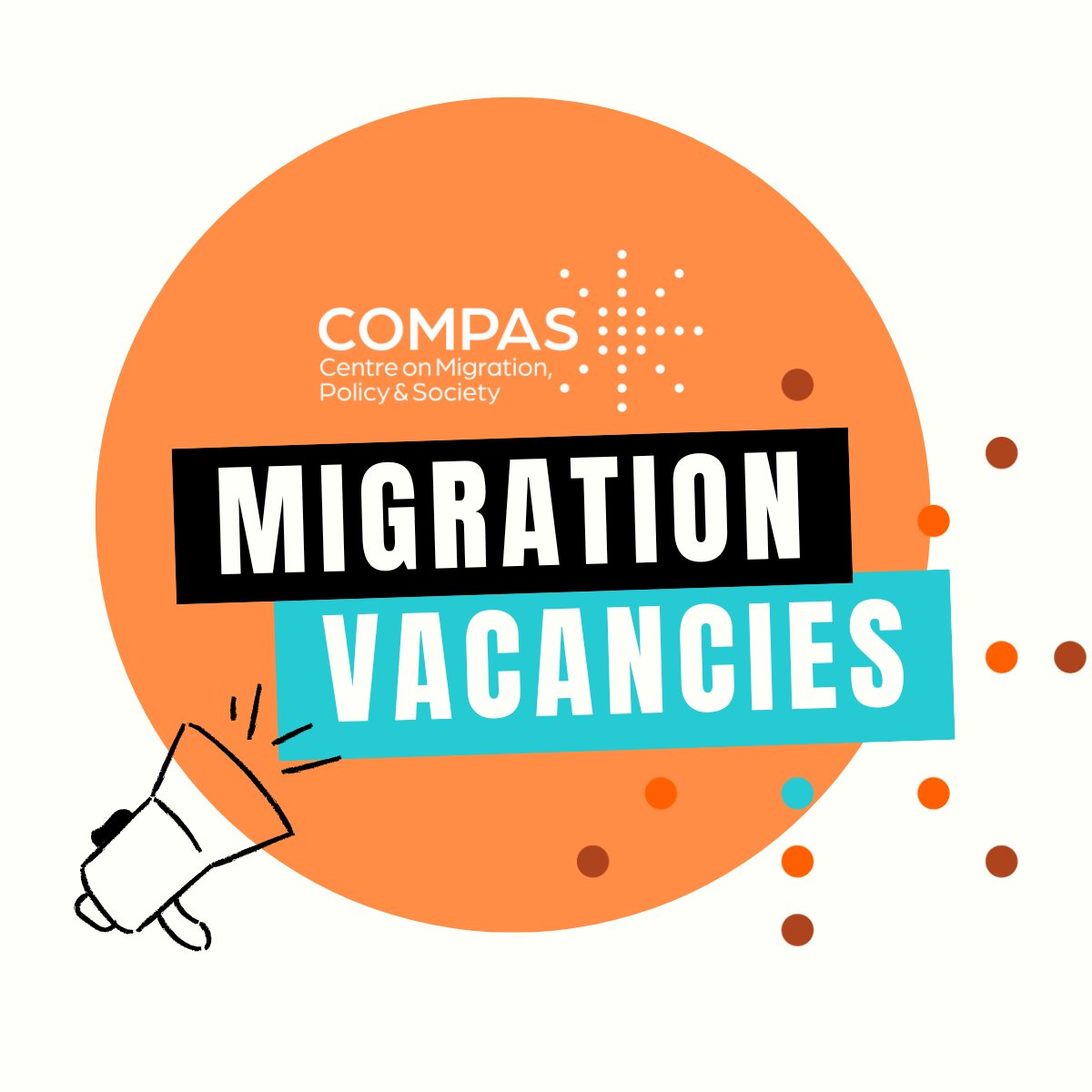 COMPAS (@compas_oxford) on Twitter photo JOB VACANCY🔥
Could you be the next Course Coordinator of our nine-month master’s degree in #MigrationStudies?
⭐The MSc in Migration Studies #interdisciplinary #graduate programme hosted here at <a href="/COMPAS_oxford/">COMPAS</a> <a href="/ODID_QEH/">ODID</a> <a href="/oxford_anthro/">Oxford Anthropology</a> <a href="/UniofOxford/">University of Oxford</a> is looking for the next JOB VACANCY🔥
Could you be the next Course Coordinator of our nine-month master’s degree in #MigrationStudies?
⭐The MSc in Migration Studies #interdisciplinary #graduate programme hosted here at <a href="/COMPAS_oxford/">COMPAS</a> <a href="/ODID_QEH/">ODID</a> <a href="/oxford_anthro/">Oxford Anthropology</a> <a href="/UniofOxford/">University of Oxford</a> is looking for the next