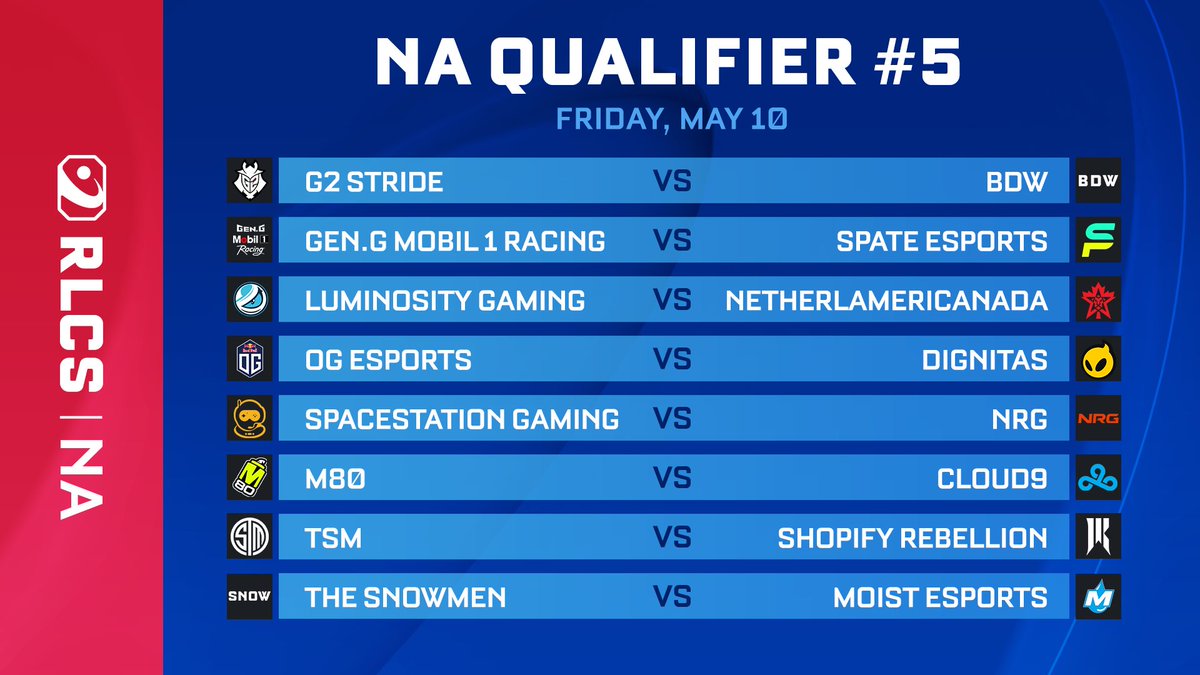 Another week, another qualifier ⚔️ Get ready for this Friday, we start at 12:30 pm ET!