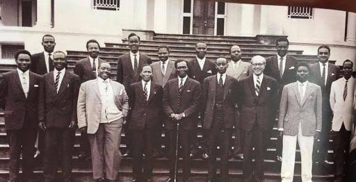 Baganda Tweeps Let us see if you can recognize anyone here in Uganda's First Cabinet 1962.