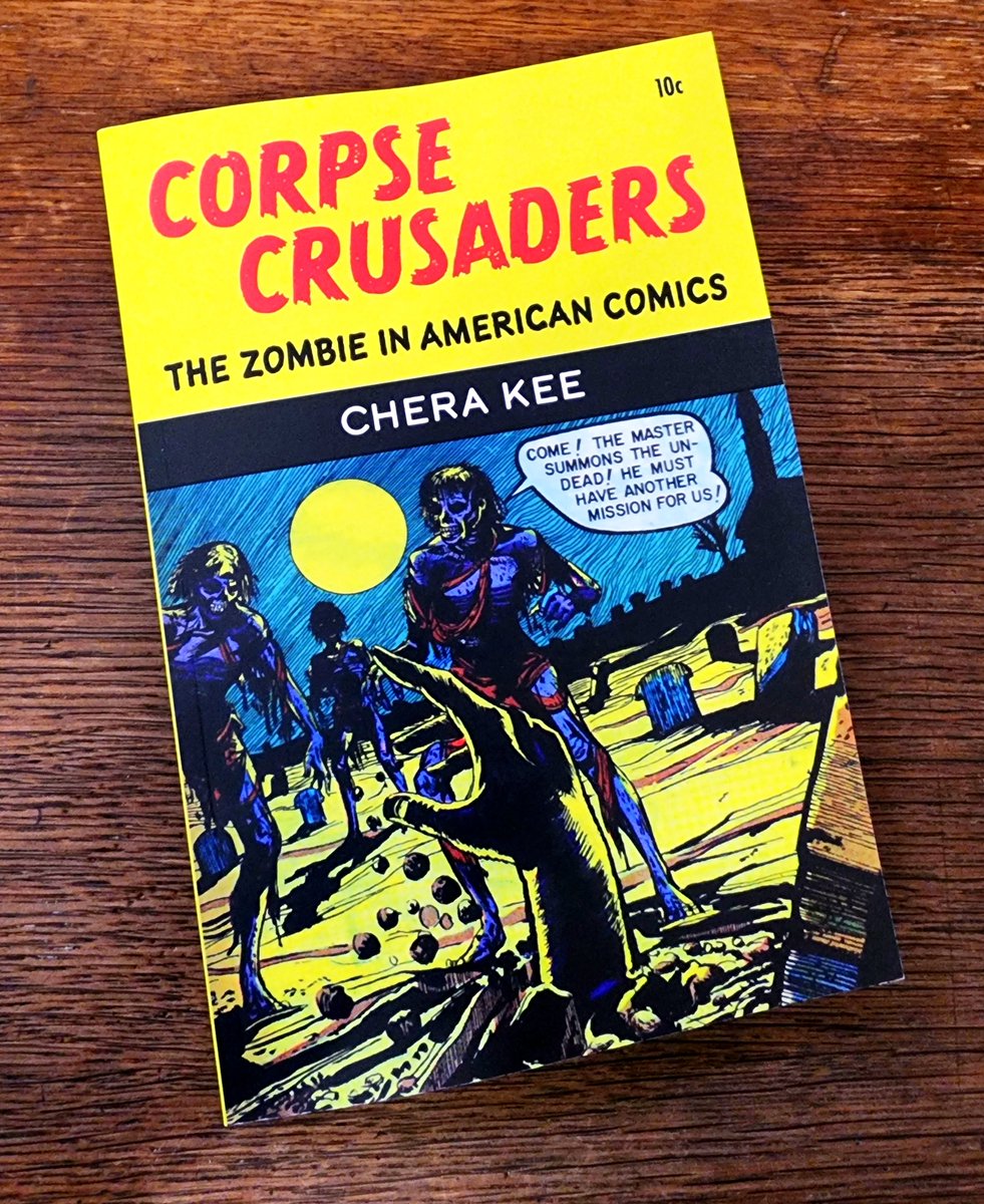 🧟Look what just arrived!!!!! My very first copy of Corpse Crusaders! And right now, @UofMPress is offering 40% pre-orrders with the promo code: POJULY. doi.org/10.3998/mpub.1…