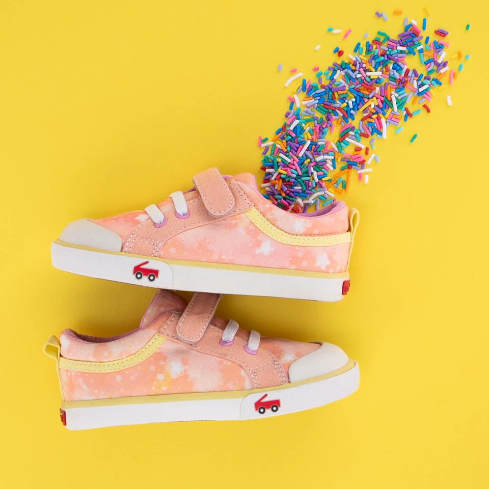 A RAINBOW of savings 🌈 20% off sneakers ends tonight! Don't miss your chance to stock up on pairs for every day of the week.⁠ bit.ly/42q3uR3 Code SNEAKERS20 Ends 5/7/23 at 11:59 p.m. PDT⁠ #seekairun #kidsstyleinspo #kidswear #springshoes #sale #shoesale #kidssale