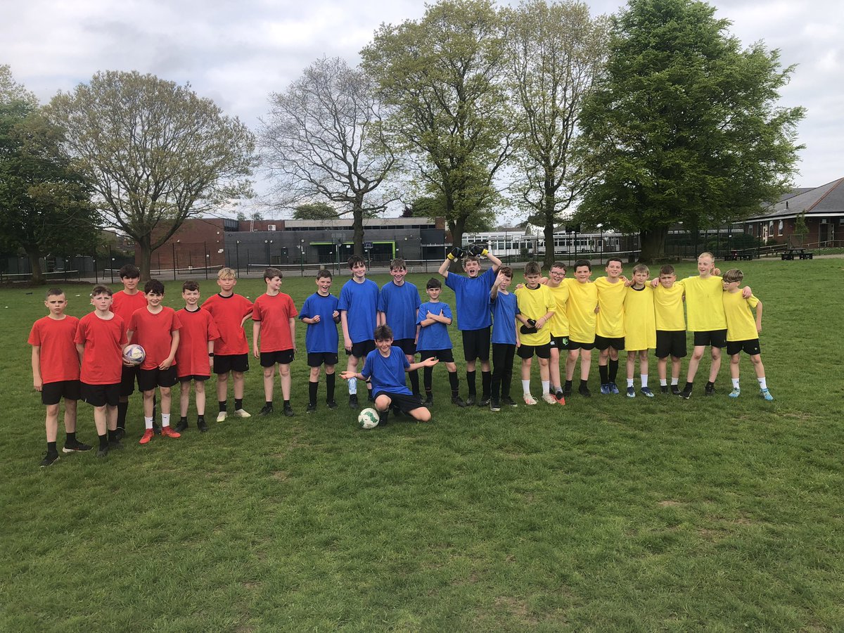 The year 7 house football results are as follows… 1st Monty 2nd Cunningham 3rd Tedder @LuttHigh