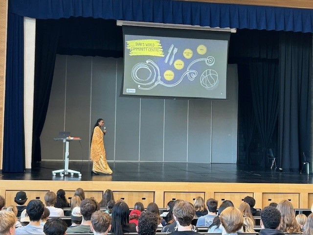 It's Mental Health Day and we were thrilled to host Shanicka Edwards for her inspiring message of identify, resilience and opportunity.  Thank you for reminding us of the importance of goals and passion. Go Ravens!