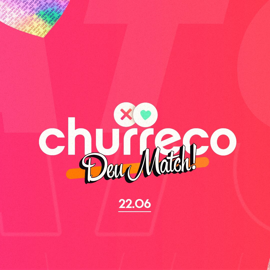 ❤️‍🔥CHURRECO DEU MATCH❤️‍🔥
22/06