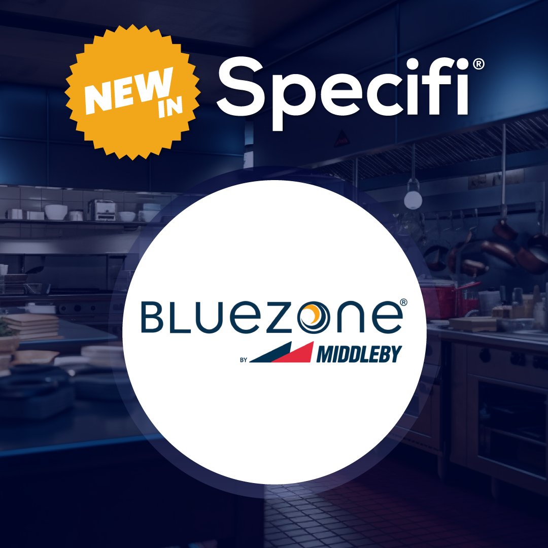 NEW in Specifi | Bluezone by Middleby

Bluezone by Middleby offers a patented solution to kill viruses, bacteria, mold, & other contaminants in indoor spaces by utilizing ultraviolet-enhanced oxidation technology to purify air.

Learn more: bit.ly/4bnoKdt

#SpecifiUSA