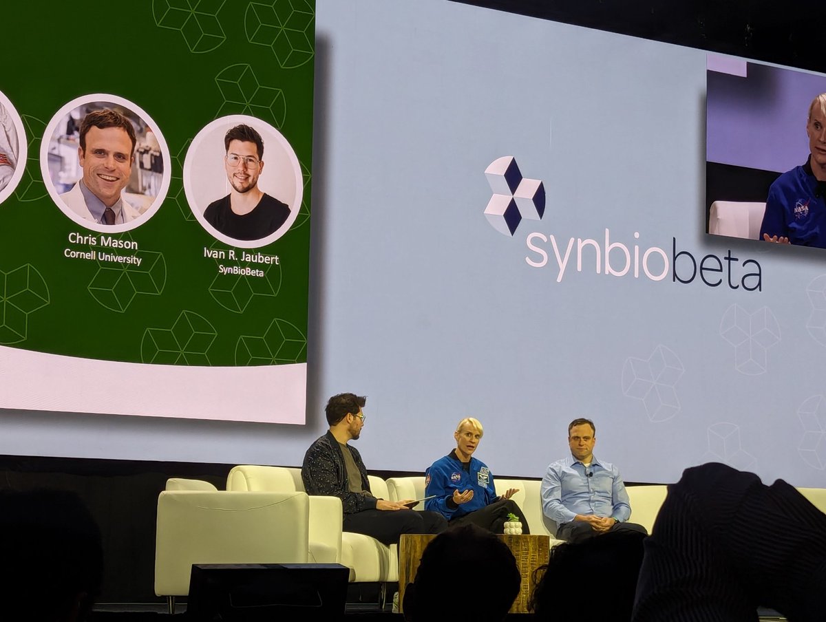 Dr Jenny Mortimer (@jenny_mortimer1) on Twitter photo Back in the Bay for <a href="/SynBioBeta/">SynBioBeta</a> representing <a href="/plants4space/">@Plants4Space</a> as part of an Australian #synbio delegation. So excited that the first session was all about Space featuring astronaut <a href="/Astro_Kate7/">Kate Rubins</a> and <a href="/mason_lab/">Chris Mason</a> 🚀 Back in the Bay for <a href="/SynBioBeta/">SynBioBeta</a> representing <a href="/plants4space/">@Plants4Space</a> as part of an Australian #synbio delegation. So excited that the first session was all about Space featuring astronaut <a href="/Astro_Kate7/">Kate Rubins</a> and <a href="/mason_lab/">Chris Mason</a> 🚀