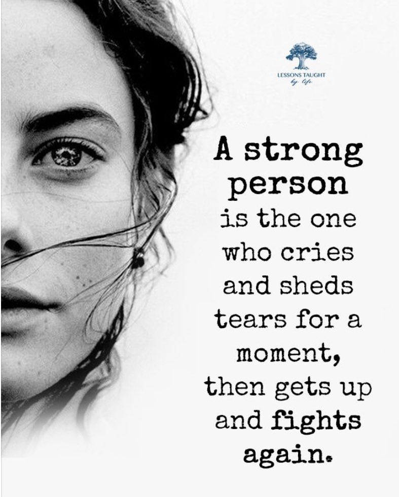 KariJoys's tweet photo. A strong person.. #JoyTrain #Joy #MentalHealth #Mindfulness #Mindset #Quote RT @Goto_paulcastle https://t.co/5eEPVPc44P