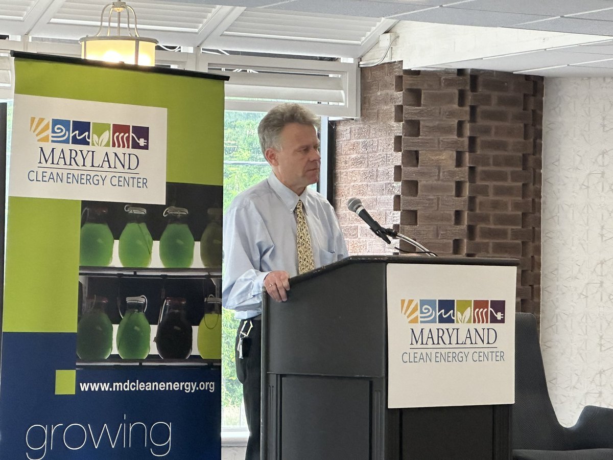 @MDEnvironment Electric Vehicle Infrastructure Update from Deron Lovaas, Chief, Environment & Sustainable Transportation, @MDOTNews at the MCEC annual Advisory Council Meeting.