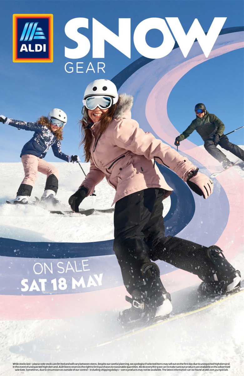 #ALDI Catalogue Snow Gear 2024

catalogueau.com/aldi/#catalogu…

🏂 Get ready for the slopes with unbeatable deals on Snow gear at ALDI Australia! ❄️ Don't miss out on amazing prices and promotions. Check them out now! #SnowSeason #ALDIdeals #WinterReady