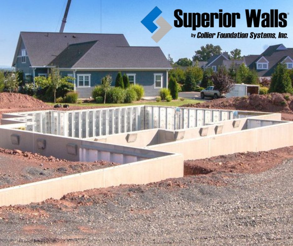 From groundwork to greatness, Superior Walls got you covered. Trust our team at Collier Foundation Systems to fortify your foundation walls for a lifetime of stability.

#builttolast #SuperiorWalls #foundationwalls #homebuilder #precastconcrete #NewHomeBuilder
