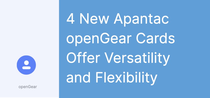 See Apantac’s new openGear offerings including an HDR UDX converter.

Read more 👉 lttr.ai/ARPW3

#crossconversion #opengeartv #opengear #opengearframeworks