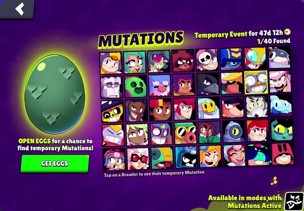How many MuTaTiOnS do you have out of 40? 🧬

#BrawlStars