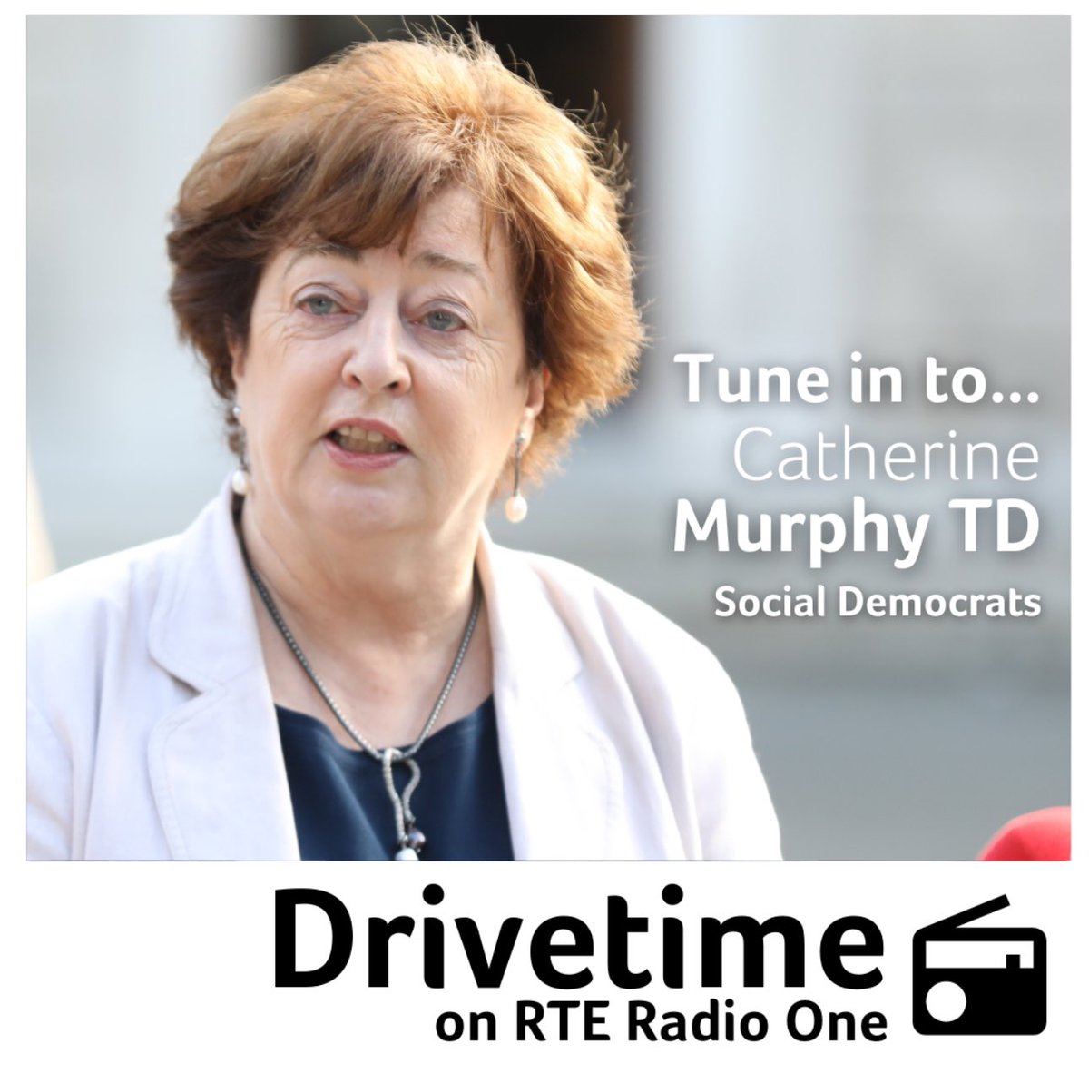 Coming up on @drivetimerte, @CathMurphyTD is joining the show to discuss the crisis at RTÉ. Tune in from 6pm 📻