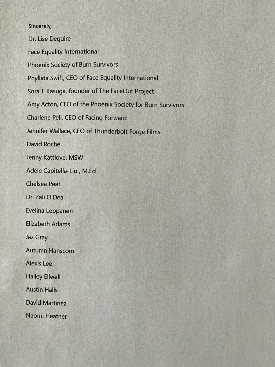 Dr Lise Deguire (@drlisedeguire) on Twitter photo The recent <a href="/nbcsnl/">Saturday Night Live - SNL</a> skit The Anamolous Man has deeply hurt a vulnerable population. Here is the response from global disfigured activists. <a href="/SarahSquirm/">SARAH SQUIRM</a> please do better. <a href="/FaceEqualityInt/">Face Equality International</a> <a href="/nbc/">NBC Entertainment</a> <a href="/PhyllidaSwift/">Phyllida Swift</a> <a href="/PSburnsurvivors/">Phoenix Society</a> Friends, please share and amplify our message The recent <a href="/nbcsnl/">Saturday Night Live - SNL</a> skit The Anamolous Man has deeply hurt a vulnerable population. Here is the response from global disfigured activists. <a href="/SarahSquirm/">SARAH SQUIRM</a> please do better. <a href="/FaceEqualityInt/">Face Equality International</a> <a href="/nbc/">NBC Entertainment</a> <a href="/PhyllidaSwift/">Phyllida Swift</a> <a href="/PSburnsurvivors/">Phoenix Society</a> Friends, please share and amplify our message