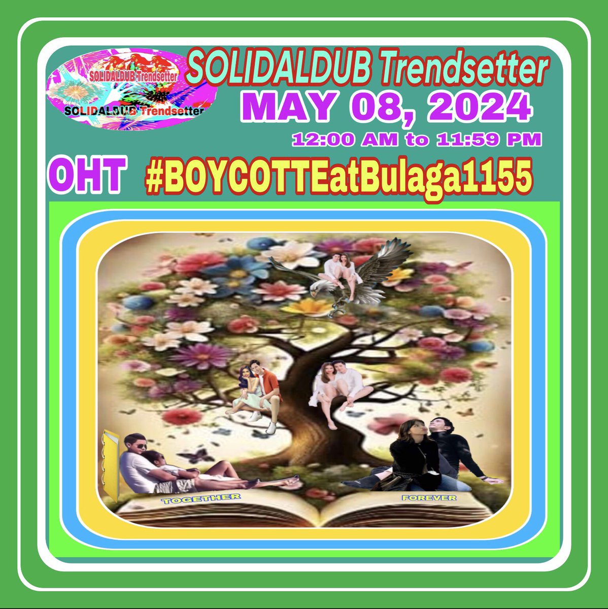 Even with d tremendous obstacles faced, TBADN will continue d fight til everyone involved in d zarsuela acknowledges d TRUTH about ALDUB & ALDUBNATION. We r a FANDOM - a FANMILY that vows 2 support, love & protect ALDUB ALDUB PA RIN #BOYCOTTEatBulaga1155 NO TO SOLO PROJECT