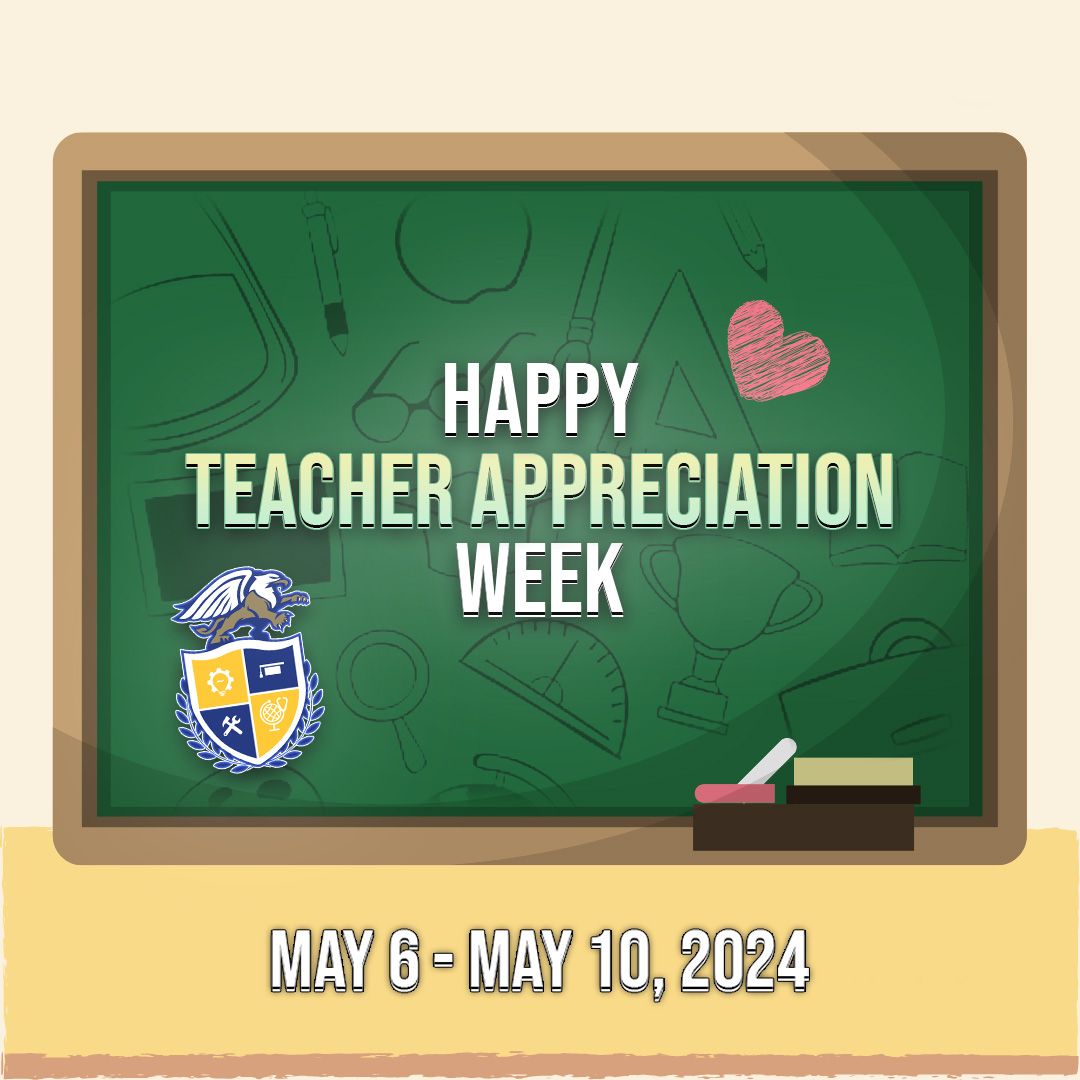 Thank you to all teachers and staff for your hard work, time, and dedication to educating our students! #GLTECH #TeacherAppreciationWeek #GryphonStrong #REACH #GLTHS