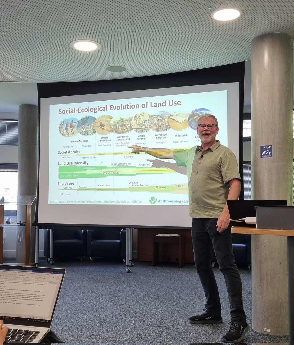 Inês Martins (@inesismartins) on Twitter photo Great talk by <a href="/erleellis/">Erle Ellis (艾尔青)</a> on Ecology on an Anthropogenic #Biosphere! <a href="/AnthropoceneBio/">Leverhulme Centre for Anthropocene Biodiversity</a> #Anthropocene Great talk by <a href="/erleellis/">Erle Ellis (艾尔青)</a> on Ecology on an Anthropogenic #Biosphere! <a href="/AnthropoceneBio/">Leverhulme Centre for Anthropocene Biodiversity</a> #Anthropocene
