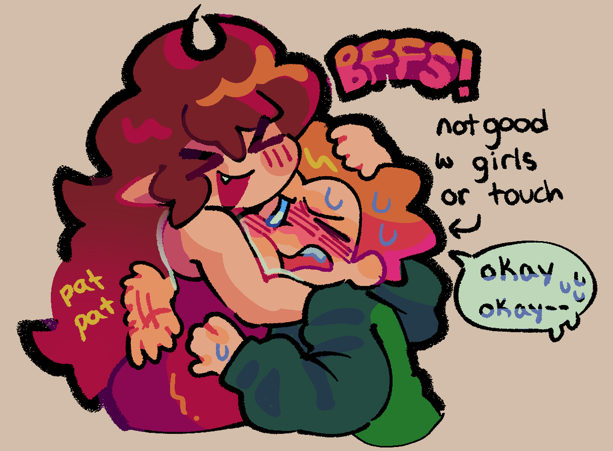 carrot_andlemon's tweet photo. gf and pico headcanon #FNF https://t.co/A19A71JOCH