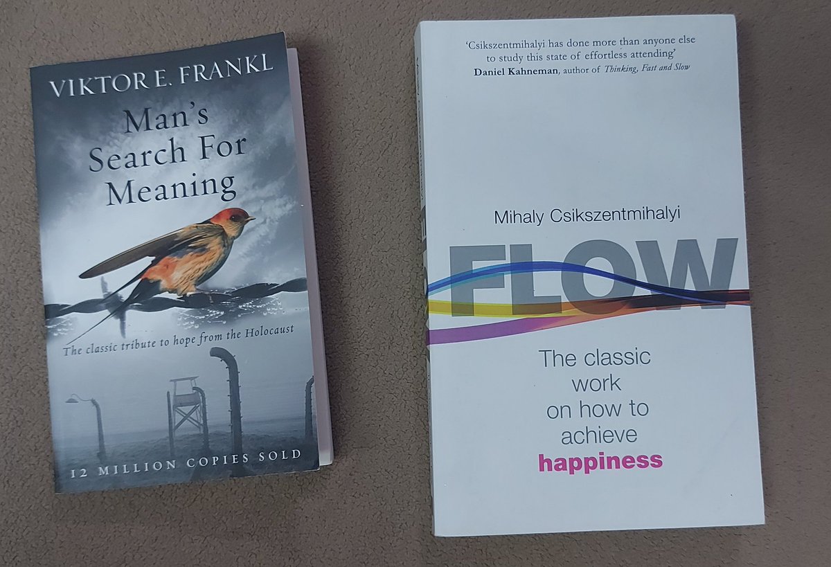 My next two reads...

There is hardly any self-help book these days that doesn't talk about these two.

#Books #PersonalGrowth