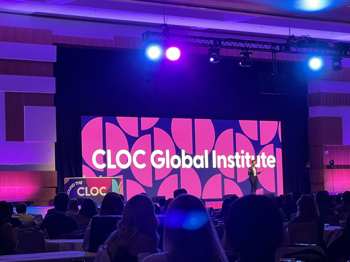 And we're off! 🎊 

Excited to be a platinum sponsor at #CGI24! Congratulations to new 
@cloc_org President Jenn McCarron! 🙌

#CGI2024 #CLOC
@SavageFridays