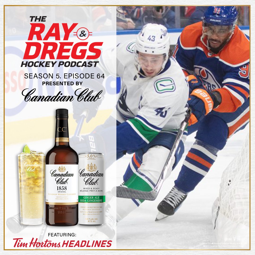 Coaches in the spotlight. Travis Green in Ottawa, Berube rumblings, Bowness retires. Plus, Leafs elimination fallout. Canucks vs. Oilers Preview! @rayferraro21 @DarrenDreger in @TimHortons Headlines! New episode courtesy @Canadian_Club Listen here: rayanddregs.com