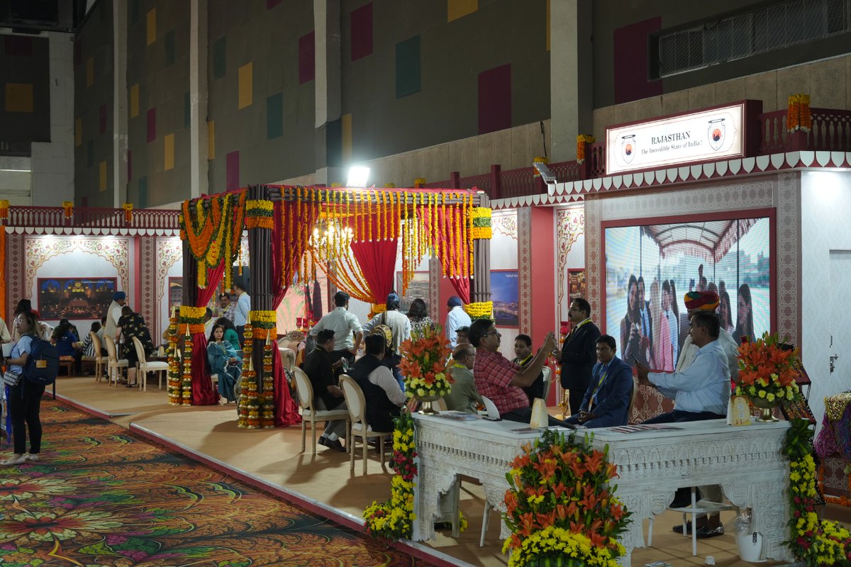 #GreatIndianTravelBazaar #FICCI #GITB #Jaipur #ExploreRajasthan #TravelRajasthan #RajasthanTourism #Rajasthan

(3/3)