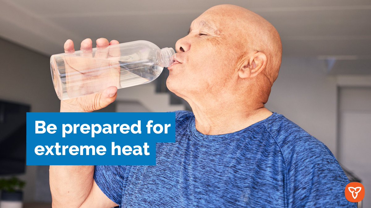 #ExerciseHeatwave is underway in Ontario and we’re working with partners to practice & prepare for heat-related emergencies! As summer approaches, learn how you can prepare for extreme heat & what to do if it occurs: ontario.ca/page/extreme-h… #Plan4EverySeason #EPWeek2024