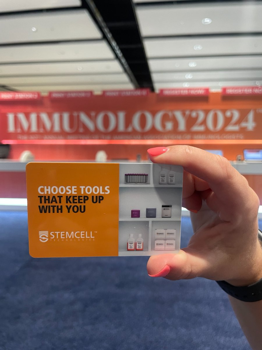 We are so happy to have met you all at #AAI2024! 🥰 We look forward to seeing you again in Honolulu for #AAI2025. If you couldn't attend the conference, explore our resources at: bit.ly/3UzhTYV @ImmunologyAAI