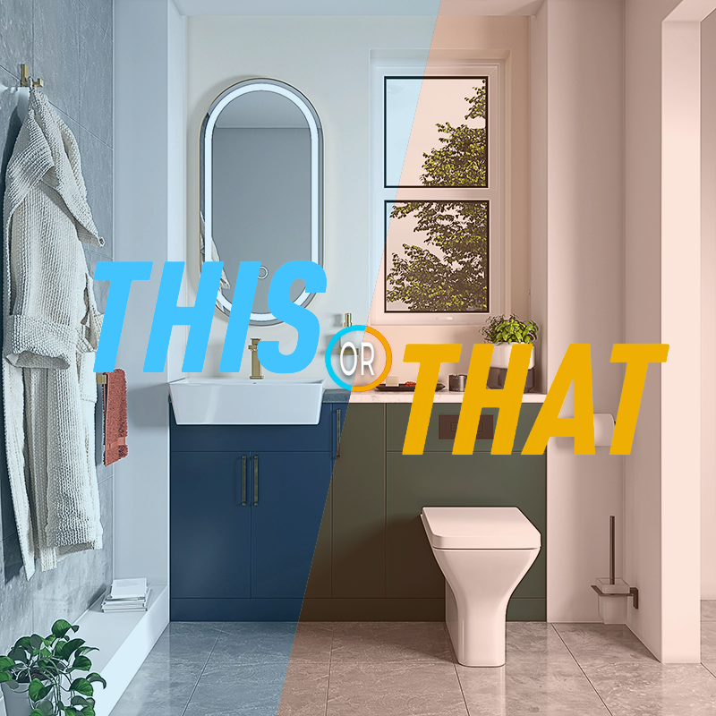 THIS OR THAT? 💭

Blue:🟦 bathroomcity.co.uk/product/oliver…

Green:🟩 bathroomcity.co.uk/product/oliver…

#bathroom #bathroomdesign #interiordesign #basindesign #bathroomdecor #homedecor #bathroomaccessories #bathroomdeals #bathroomsale #bathroominspo #bathroomidea