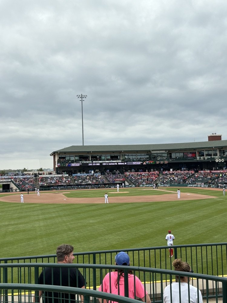 USA's Middle School is at the Loons game today! What great day for a ball game!