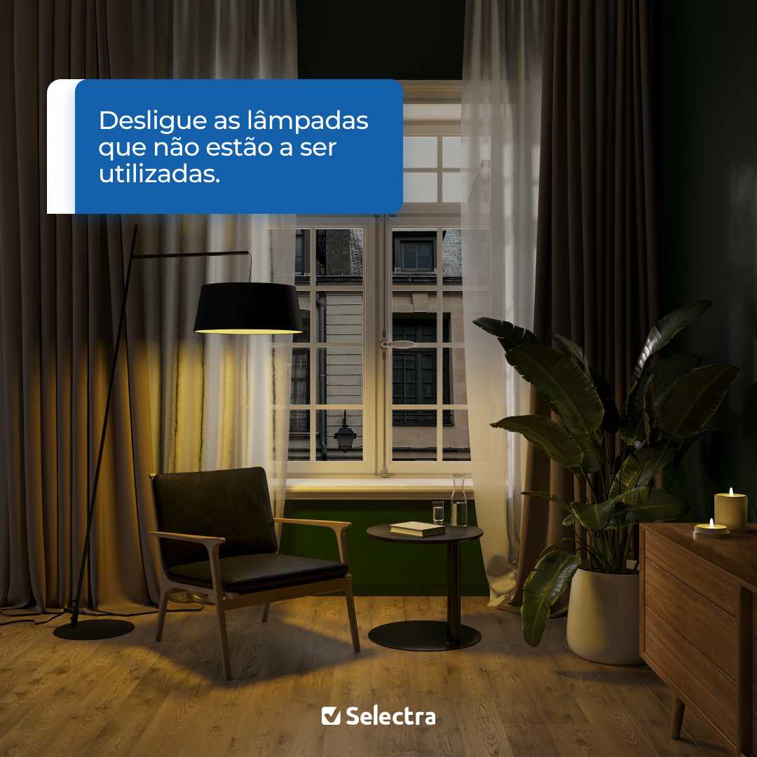 selectra_pt's tweet image. Hoje temos dicas para poupar luz em toda a sua casa 😉👇

#Selectra #Poupar #Fácil
